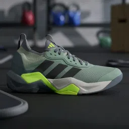 ADIDAS Men's RAPIDMOVE ADV 2 TRA Green Training Shoes image 1