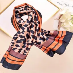 KLISHAA ART Leopard Printed Scarf-picture-11