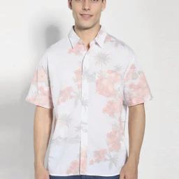 American Eagle Outfitters White Regular Fit Printed Shirt-picture-46