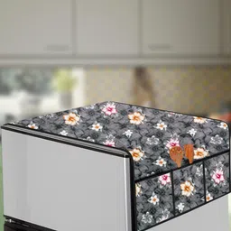 The Furnishing Tree Grey Printed Refrigerator Cover-picture-24