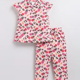 NAUTI KIDZ Girls Printed Night suit-image-99