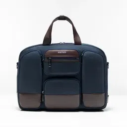 Scarters Terminal Navy Nylon Medium Messenger Bag image 1