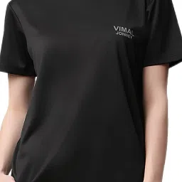 Vimal Jonney Multicolor Logo Sports T-shirt (Pack of 3) image 5