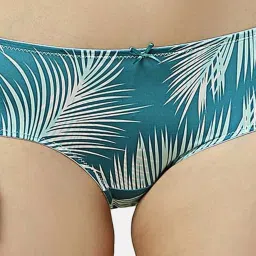 Triumph Green Printed Hipster Panty image 4