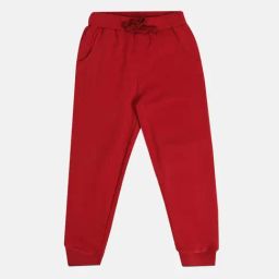 Miniklub Boys Red Regular Fit Knit Joggers-picture-18