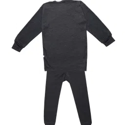 Vimal Jonney Kids Black Regular Fit Thermal Set image 2