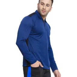 Chkokko Blue Regular Fit Polo T-Shirt image 4