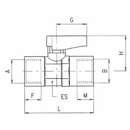 RS PRO Handle Micro Valve, R 3/8, 9.525 mm Model No 1762140 image 2