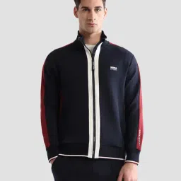 u.s. polo assn. Uspa Active Sports Solid With Colorblock Detail Slim Fit Sweatshirt-picture-38