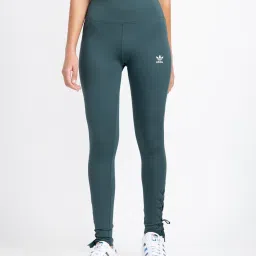 Adidas Originals Green Printed HW Tights image 1