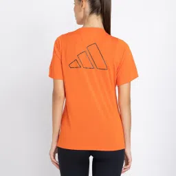adidas Orange Logo Print RI 3B T-Shirt image 2