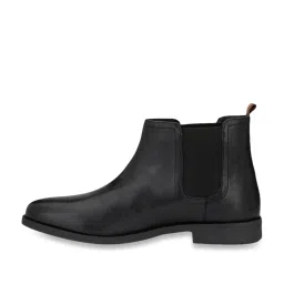 Delize Men's Black Chelsea Boots image 3