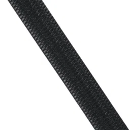 Louis Philippe Black Leather Textured Reversible Belt For Men image 4