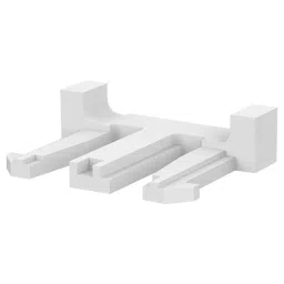 AMP - TE CONNECTIVITY DOUBLE LOCK PLATE, 3POS, NYLON, NATURAL, 917699-1 (Pack 100)-picture-22
