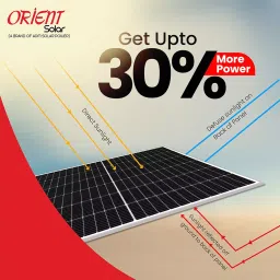 Orient DCR Mono Perc/Bi-Facial Solar Panel 550 W Power 144 Half-Cut Cells Crystalline Silicon (1 Palette ), (Pack of 28) image 4