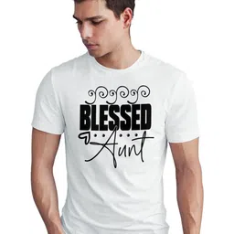 Seekbuylove Men Bio Finish Typography Printed Round Neck Pure Cotton T-shirt-image-18