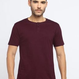 appulse Henley Neck Short Sleeves Cotton Relaxed Fit T-shirt-picture-25