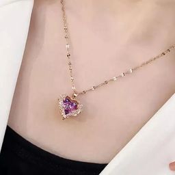 Peprika Women Rose Gold Necklace and Chains-picture-0