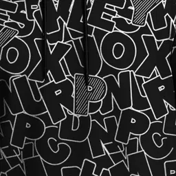 TRIPR Men Typography Printed Hooded Cotton T-shirt image 2