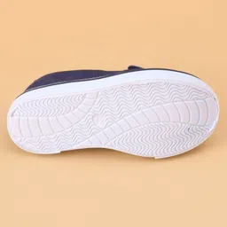 Cute Walk by Babyhug Slip on Casual Shoes with Bear Print- Blue image 5