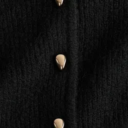 H&M Rib-Knit Peplum Cardigan image 2