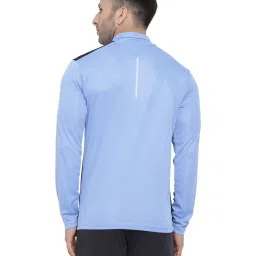 Chkokko Sky Blue Regular Fit Polo T-Shirt image 2