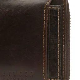 Teakwood Leathers Brown Bi-Fold Wallet for Men image 5