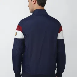 Academy By Van Heusen Navy Slim Fit Colour Block Jacket image 2