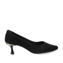Metro Women's Black Stiletto Pumps image 1