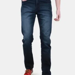 Duke Carbon Blue Slim Fit Stretchable Jeans image 1