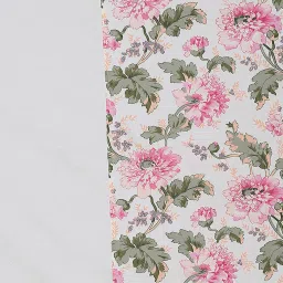 Swayam   Floral White & Pink 200 TC Cotton King Bedsheet with 2 Pillow Covers image 4
