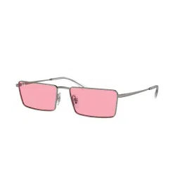 Ray-Ban Pink Rectangular UV Protection Unisex Sunglasses image 1