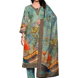 PARVOTSAV Multi Cotton Blend Kurta Sets-picture-11