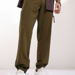 HIGHLANDER Men Easy Wash Joggers Trousers-picture-12