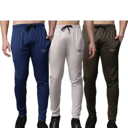 Vimal Jonney Multicolor Slim Fit Trackpants - Pack of 3 image 1