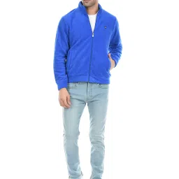 Cloak & Decker by Monte Carlo Royal Blue Regular Fit Sweatshirt image 5