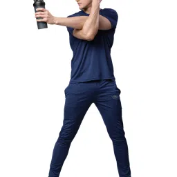 Vimal Jonney Multicolor Slim Fit Trackpants - Pack of 3 image 5