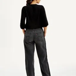 Levi's Grey Cotton Solid Jeans image 2