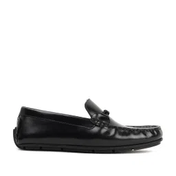 Rare Rabbit Men's Black Loafers image 1
