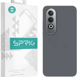 Sprig Back Cover for OnePlus Nord CE4 (Grey) image 1