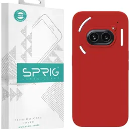 Sprig Back Cover for Nothing Phone 2a (Red) image 1