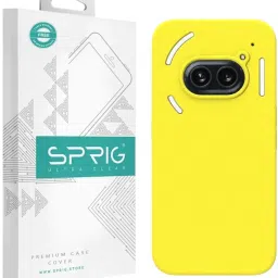 Sprig Back Cover for Nothing Phone 2a Plus (Yellow) image 1