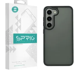 Sprig Translucent Back Cover for SAMSUNG Galaxy S23 5G (Black) image 1