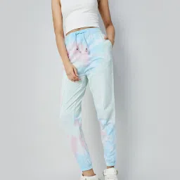 Ginger by Lifestyle Multicolor Cotton Printed Regular Fit Mid Rise Joggers image 1