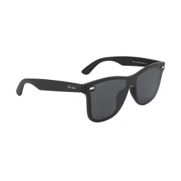 Ted Smith Grey Wayfarer Unisex Sunglasses image 4
