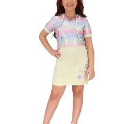 Cutecumber Girls Multi Embellished Dress-image-77