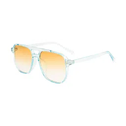 Ted Smith Brown Square Unisex Sunglasses image 1