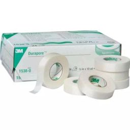 3M 13 mm Durapore Surgical Tape Roll 1538-0 Pack of 24 Pcs-picture-3