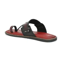Privo by Inc.5 Men's Strapi Red Toe Ring Sandals image 5