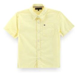 Tommy Hilfiger Yellow Stripe Striped Relaxed Fit Shirt-picture-11